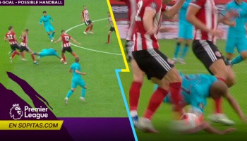 ¿Mano? El polémico gol que el VAR le "robó" a Harry Kane en el Sheffield vs Tottenham