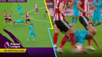 ¿Mano? El polémico gol que el VAR le "robó" a Harry Kane en el Sheffield vs Tottenham