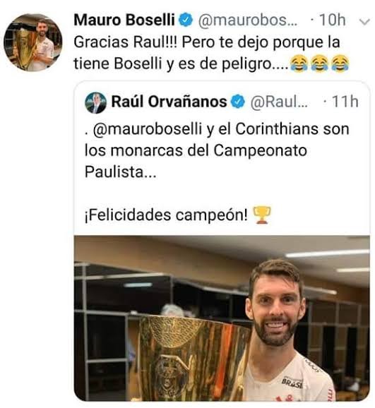 Mauro Boselli campeón con Corinthians