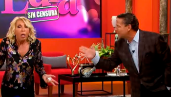 Fíjate, Paty: Alfredo Adame y Laura Bozzo se agarran del chongo en vivo y el internet explotó