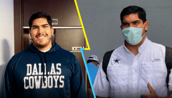 La historia de Isaac Alarcón, el mexicano que firmó con los Dallas Cowboys a horas de su cumpleaños