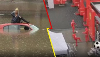 Los memes por la lluvia y la 'cascarita' de Ferrari: Lo que no se vio del Gran Premio de Hungría