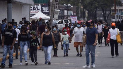 México ha registrado más de 105 mil contagios de coronavirus en sólo tres semanas con semáforo naranja