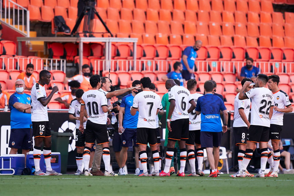 Las posibilidades del Valencia de ir a Europa League tras empatar con el Valladolid