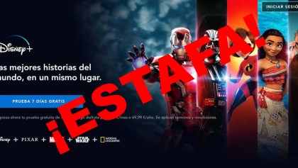 Si te ofrecen acceso a una prueba gratuita de Disney+ es una estafa