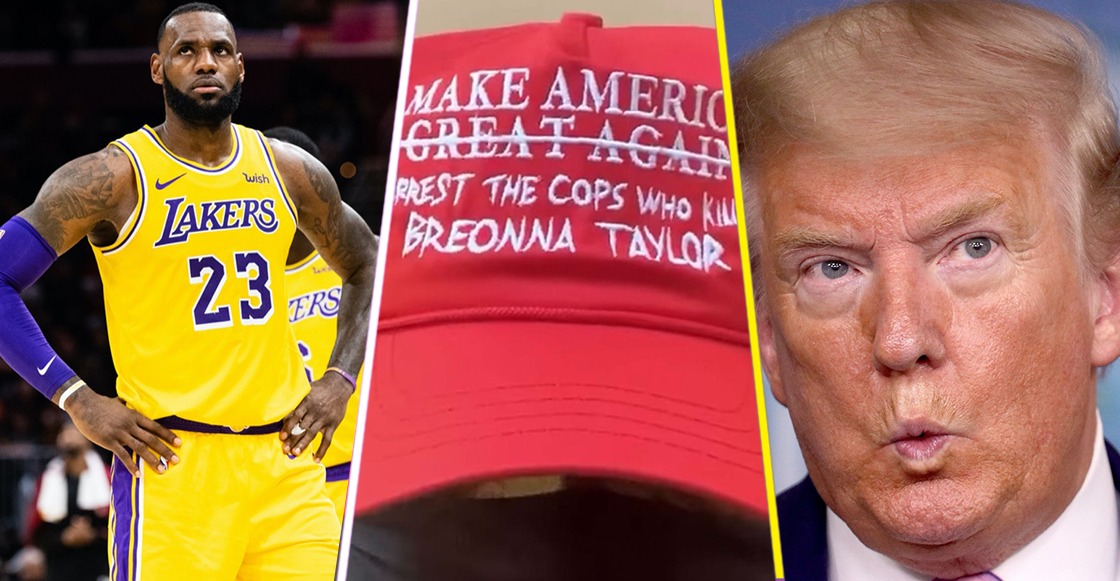 La gorra con la que LeBron James troceó a Donald Trump y su Make America Great Again para exigir justicia por Breonna Taylor