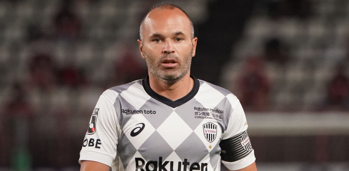 Andrés Iniesta, jugador del Vissel Kobe, mandó mensaje al Barcelona