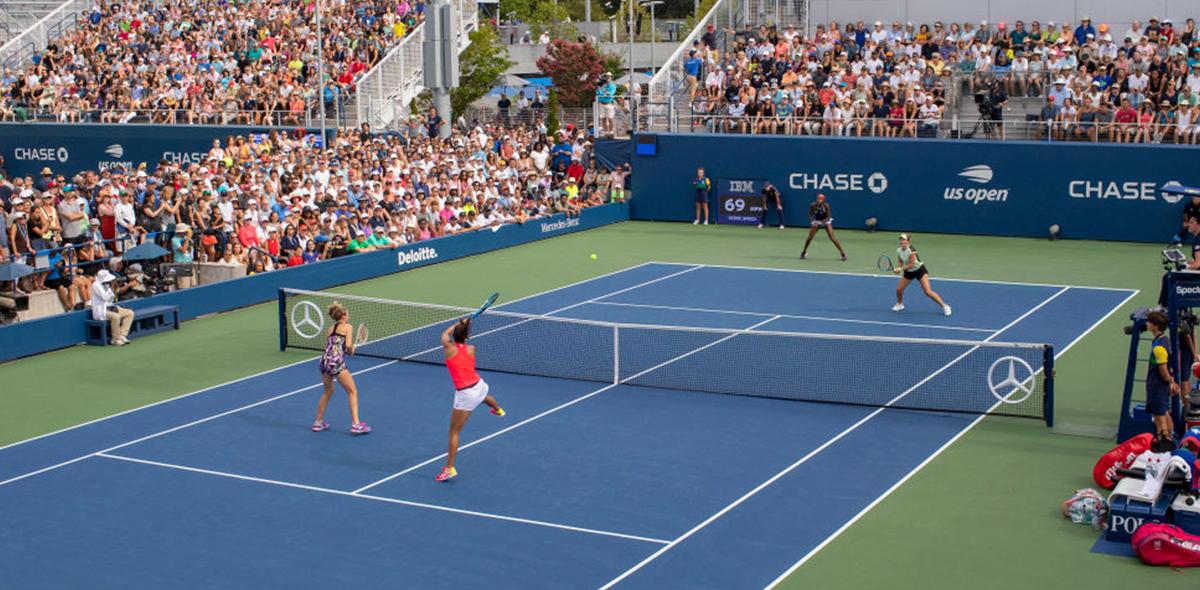 Partidos a puerta cerrada en el US Open