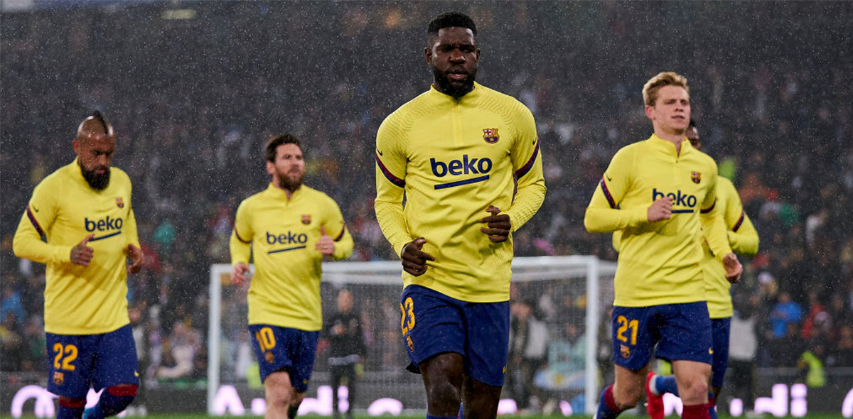 Samuel Umtiti no entra en planes de los culés