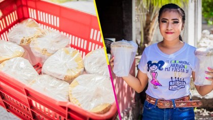 adolescente-fiesta-xv-yucatan-regala-comida