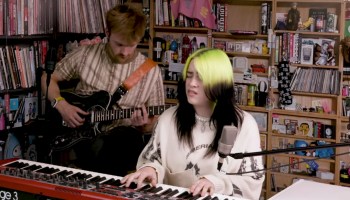 Billie Eilish en su Tiny Desk