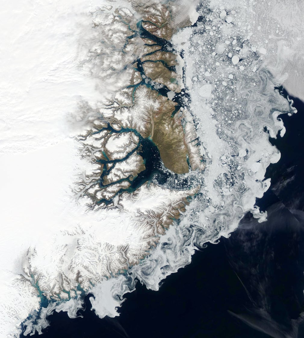 Deshielo en Groenlandia