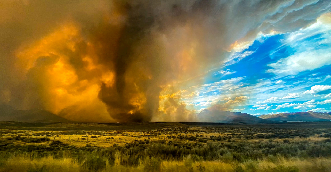 Porque 2020: Alerta al norte de California por aparición de un tornado de fuego