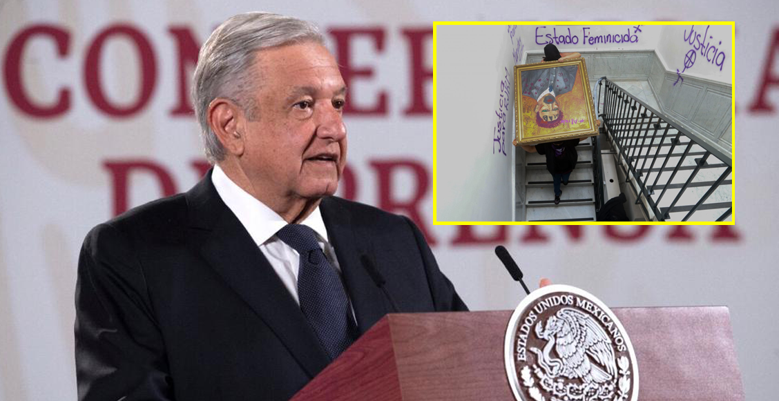 amlo-defiende-pintura-madero-protestas-victimas-cndh-mujeres-video