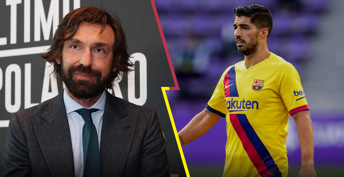 Pirlo le pierde el encanto a Luis Suárez: "Es complicado que sea nuestro delantero"