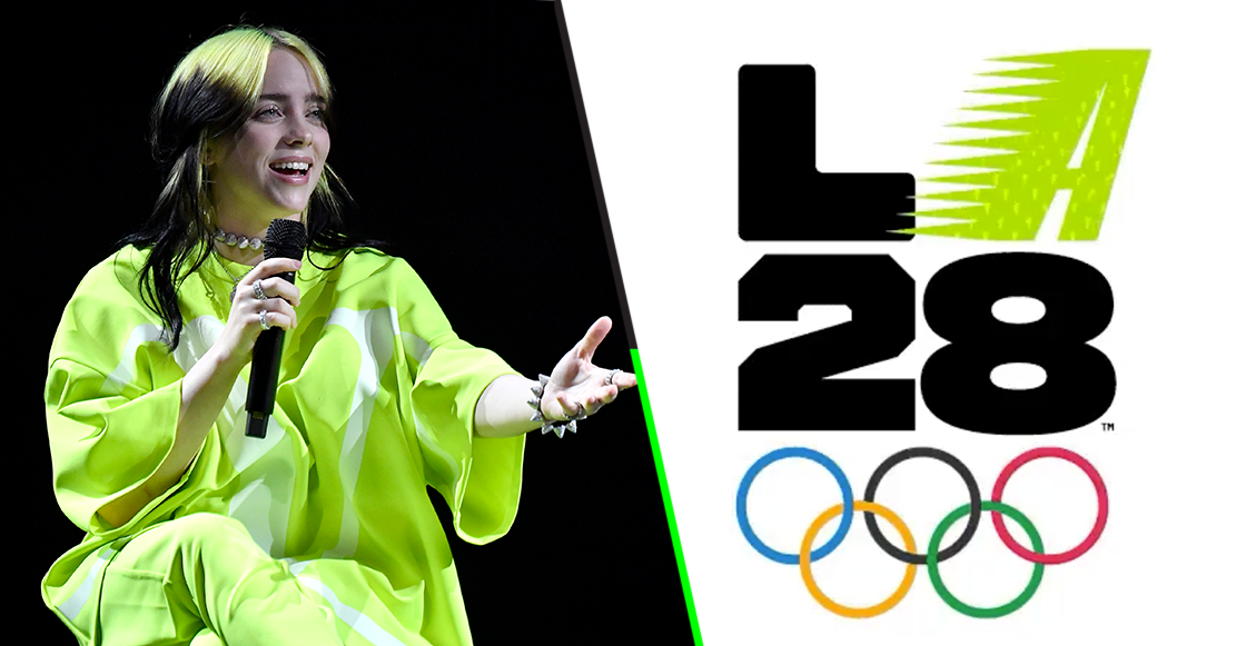 Aunque no lo crean: Billie Eilish diseñó un logo para los Juegos Olímpicos de Los Ángeles 2028