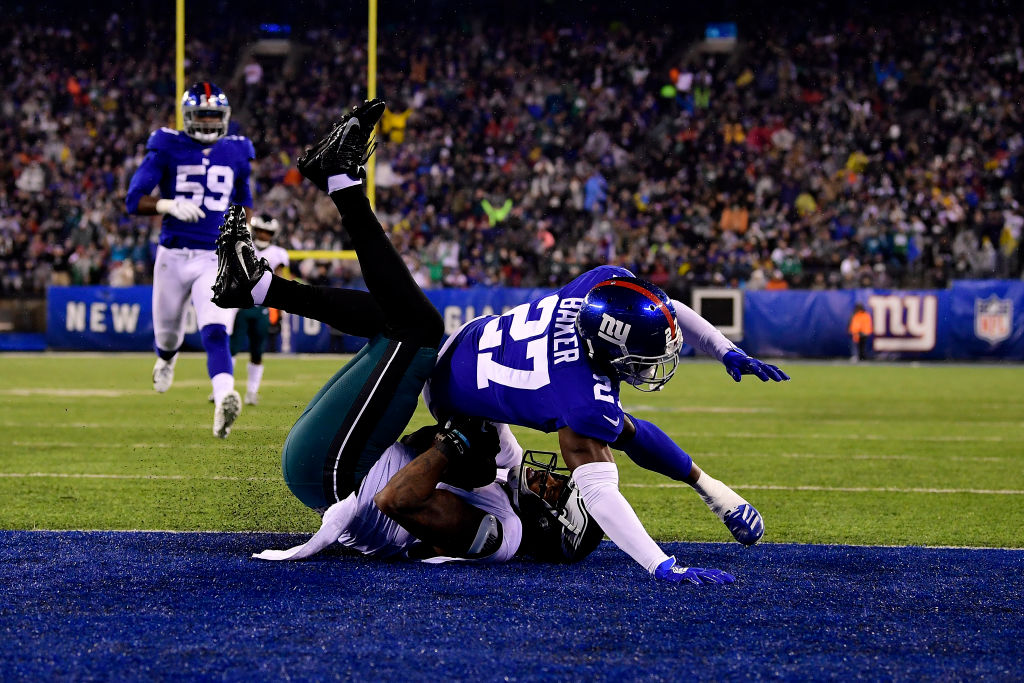 Los New York Giants 'cortaron' a DeAndre Baker luego de enfrentar cargos por robo a mano armada