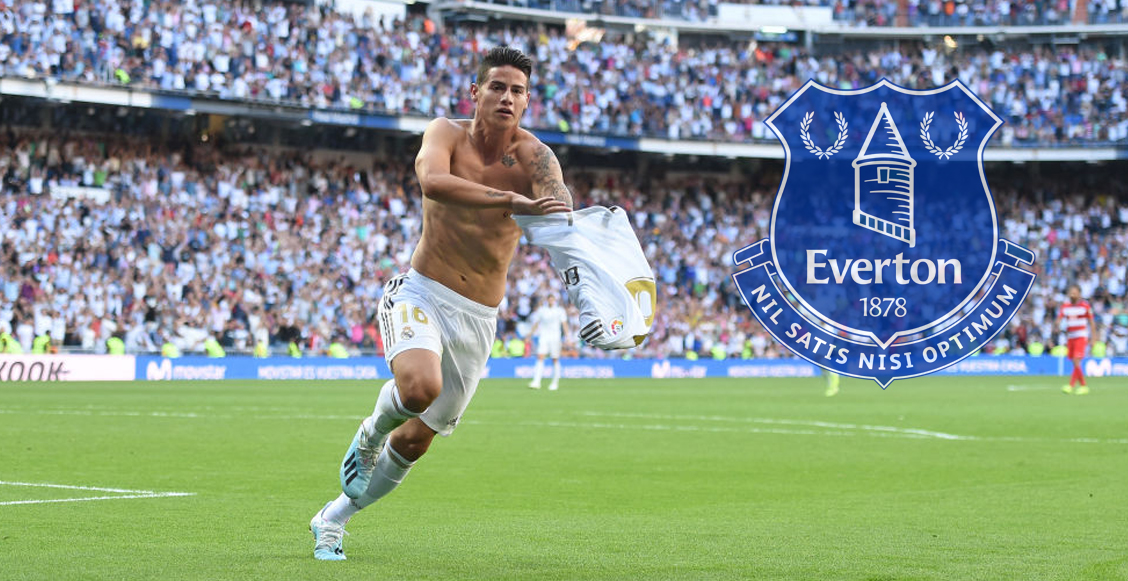 ¡Bombazo 'Toffee'! James Rodríguez ya es jugador del Everton