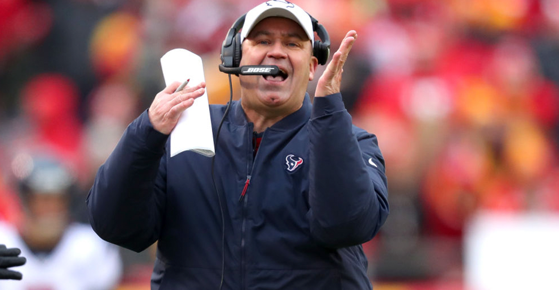 Bill O'Brien fue despedido de los Texans tras el 0-4 en el inicio de la temporada