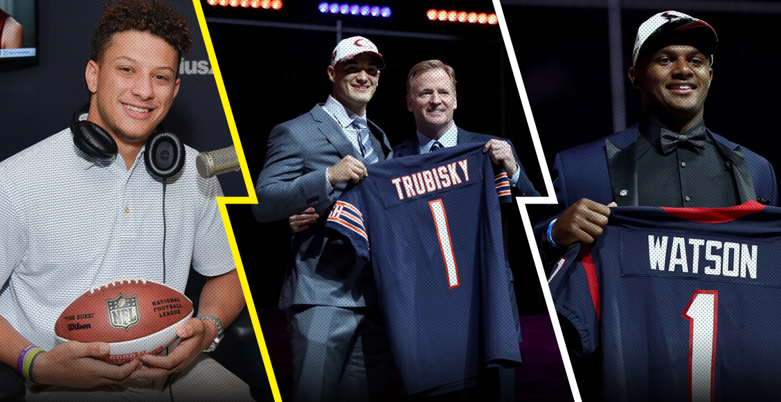 SportsCenter on X: Mahomes. Trubisky. Watson. 2017 Draft ➡️ 2019 Pro Bowl.  (via @ChicagoBears)  / X