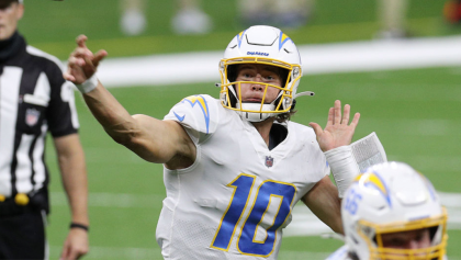 El único e histórico récord de Justin Herbert en el triunfo de los Chargers cobre los Saints