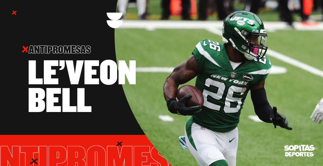 Hoy en las Antipromesas: Le'Veon Bell, el corredor estelar de los Jets que nunca llegó a Nueva York