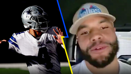 "Con gran espíritu": Las primeras palabras de Dak Prescott tras su lesión