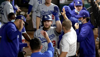 Los Dodgers se ponen a un triunfo de ganar la Serie Mundial