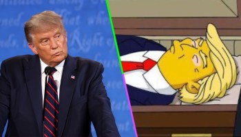 No lo hicieron de nuevo: La imagen de Trump en un ataúd dentro de Los Simpson es 'falsa'