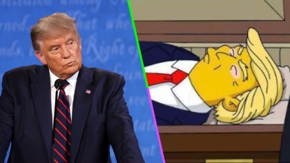 No lo hicieron de nuevo: La imagen de Trump en un ataúd dentro de Los Simpson es 'falsa'