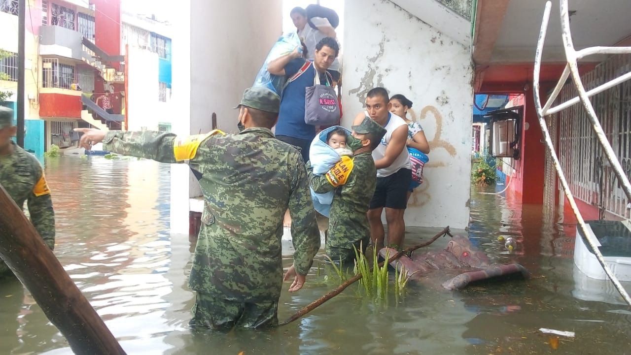 En Imágenes Las Inundaciones En Tabasco Tras Las Lluvias Por El Frente