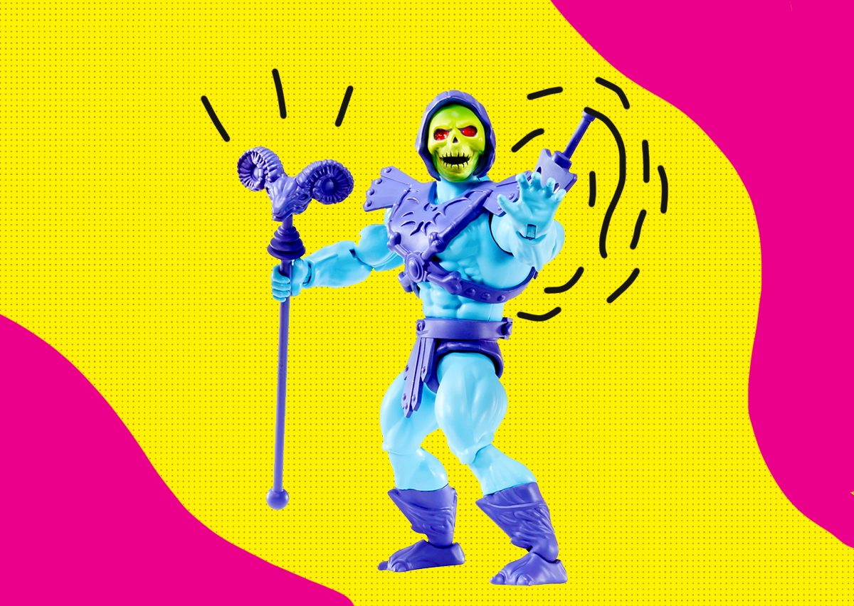 skeletor he man mattel