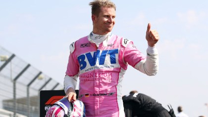 Stroll 'se sintió mal' y ahora Hulkenberg será compañero de 'Checo' en el GP de Eifel