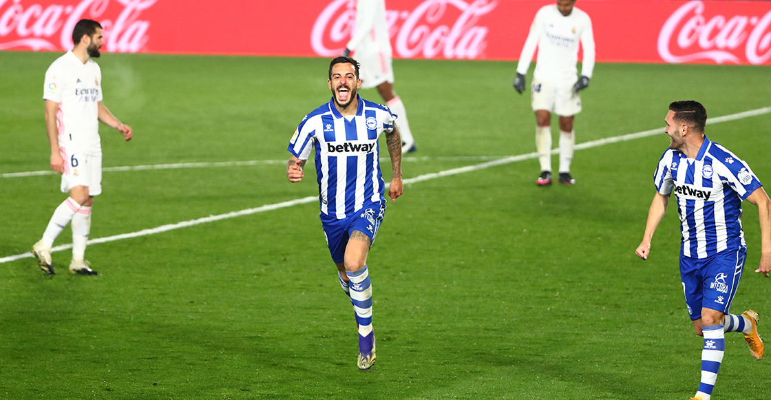 El VAR y Courtois, protagonistas en la derrota del Real Madrid ante el Deportivo Alavés