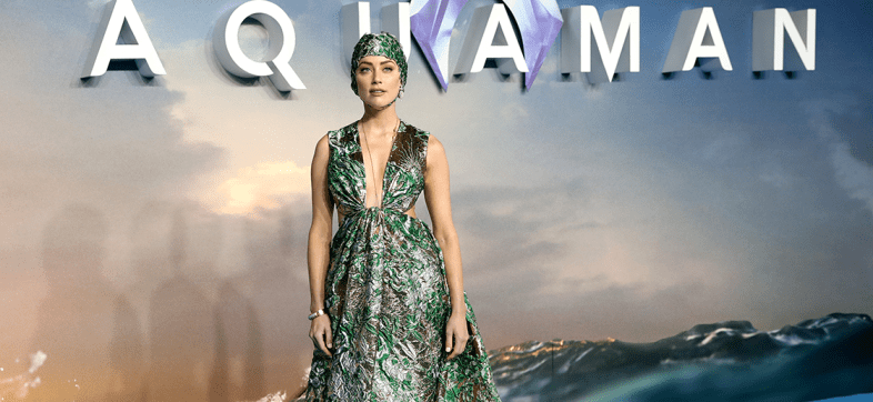 "Estoy muy emocionada": Amber Heard confirma que interpretará a Mera en la secuela de 'Aquaman'