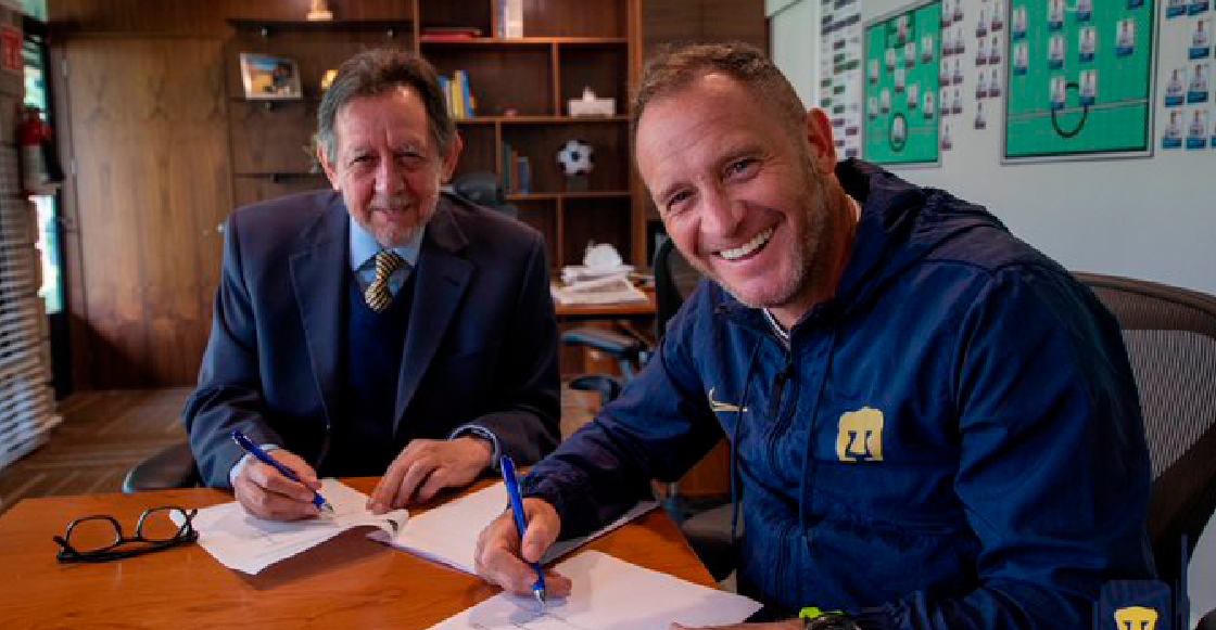 ¡Se queda! Pumas renueva contrato de Andrés Lillini por dos años