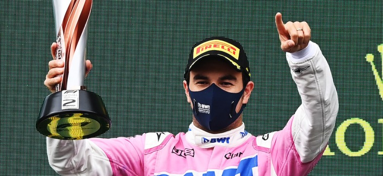 ¡Cierre dramático! Checo Pérez conquista al fin el podio, en el Gran Premio de Turquía