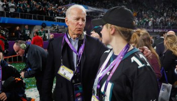 Joe Biden y su afición deportiva por la NFL y los Philadelphia Eagles