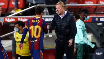 "¡Son chorradas!" Koeman ya se enojó por los supuestos conflictos entre Messi y Griezmann