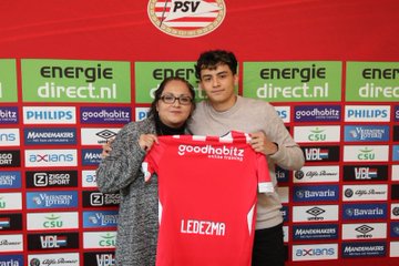 Richard Ledezma, el 'mexicano' que debutó con una asistencia en el PSV Eindhoven