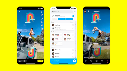 Snapchat lanza Spotlight, su versión de TikTok que te premiará por grabar videos virales