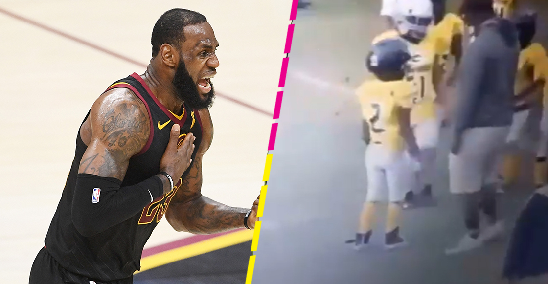 LeBron James enfurece contra entrenador infantil