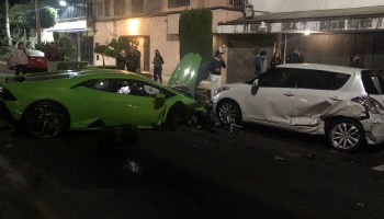 Casual: Choca Lamborghini de 6 millones de pesos y lo abandona en la  colonia Roma