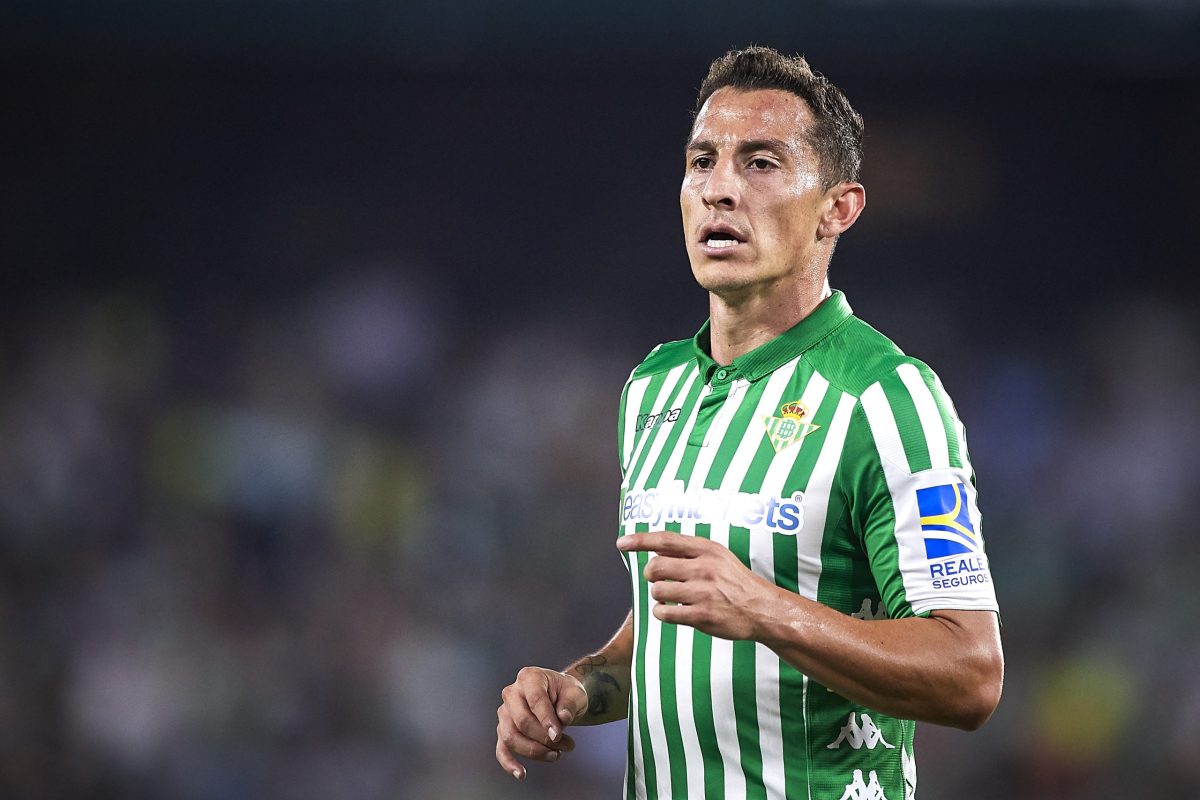 Andrés Guardado Covid-19 Betis