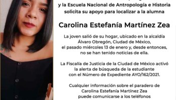 Carolina Estefania Martinez ENAH