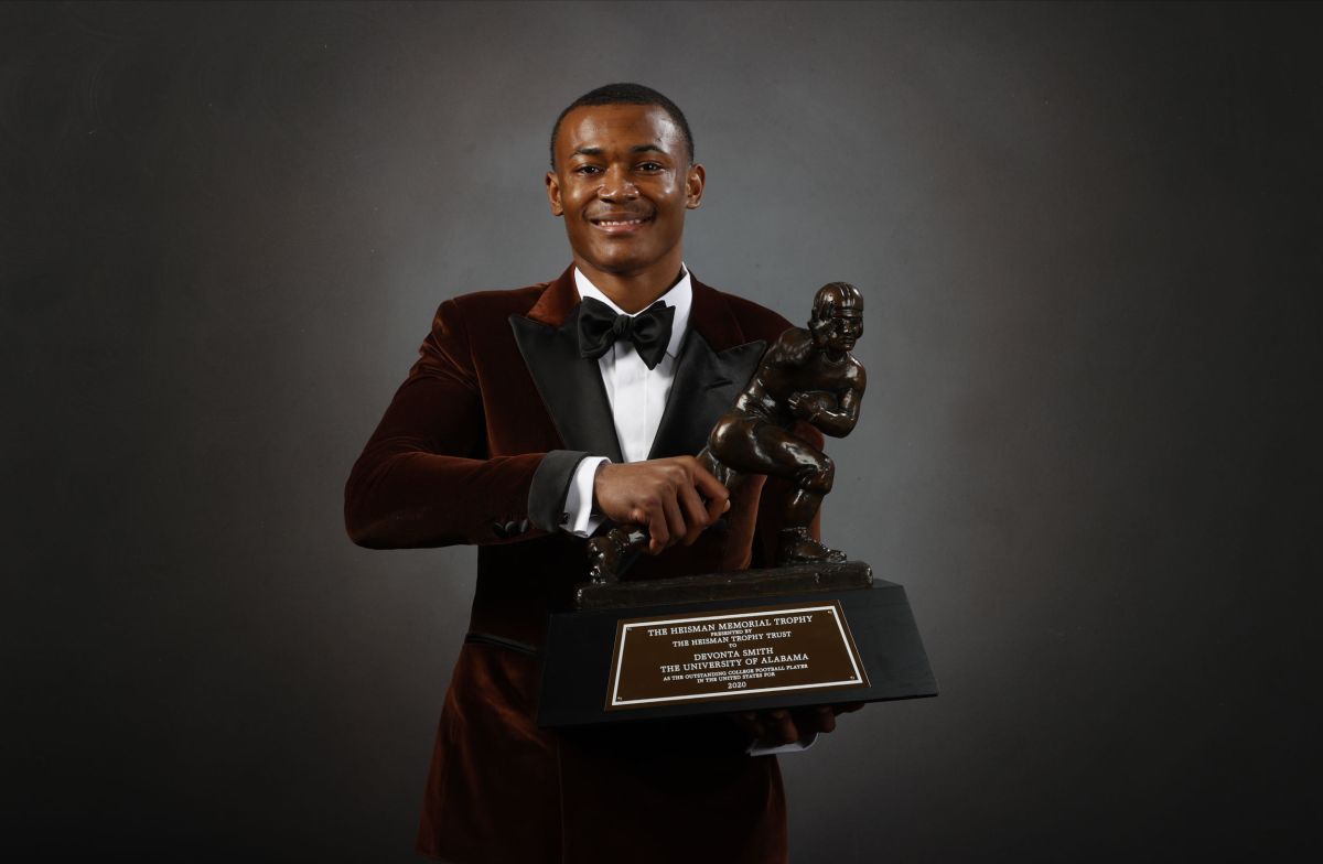 DeVonta Smith Alabama Heisman