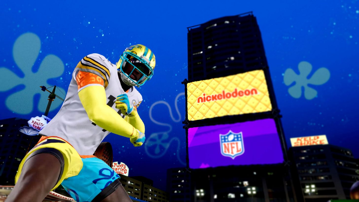 Desde Fondo de Bikni: ¡Bob Esponja y sus amigos llegan a Madden NFL 21!