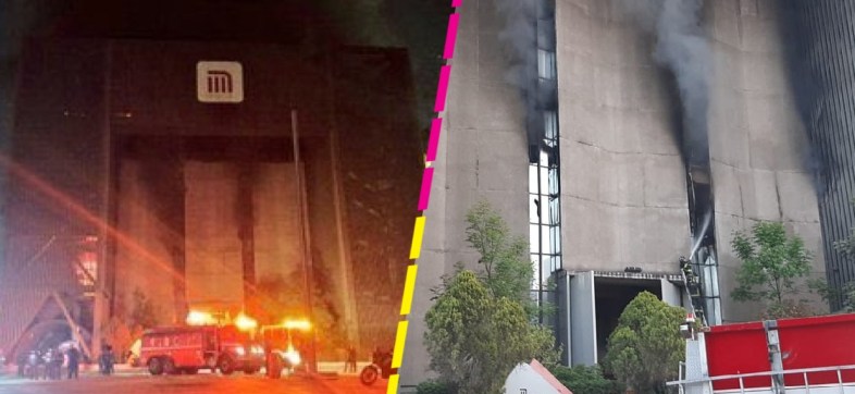 Se incendian oficinas del Metro CDMX; suspenden el servicio en algunas estaciones