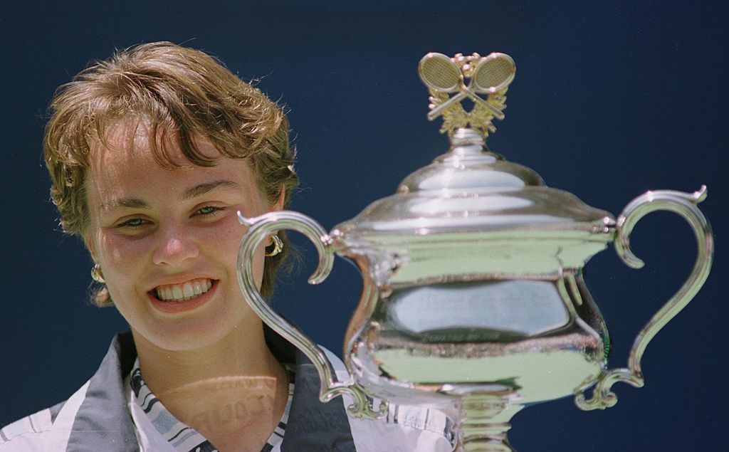 Martina Hingis, la campeona más joven en la historia de los Grand Slams