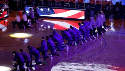 Jugadores de la NBA protestan ante "asalto" de Trumpistas en el Capitolio